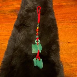 Jade luck charm
